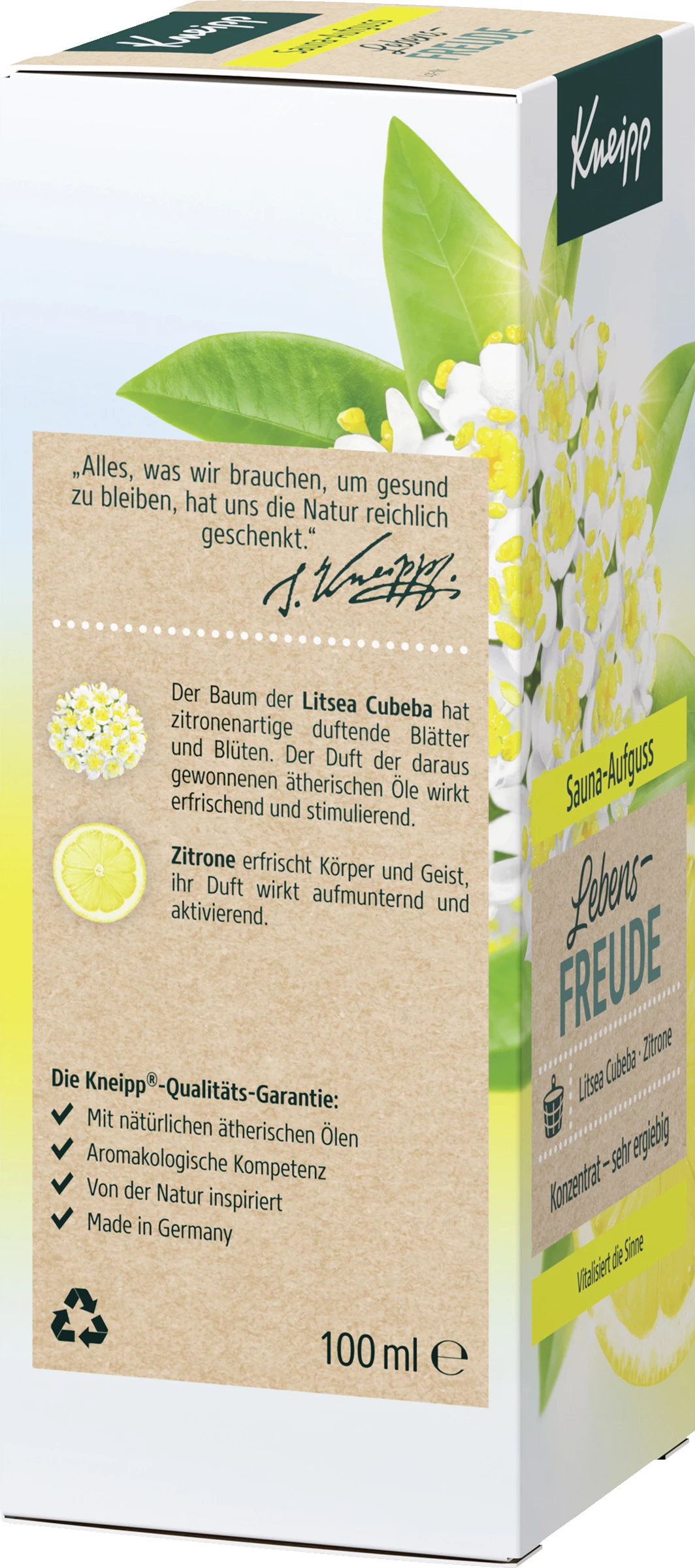 Kneipp Sauna-Aufguss Lebensfreude 2 Kneipp Sauna-Aufguss Lebensfreude – Bild 2