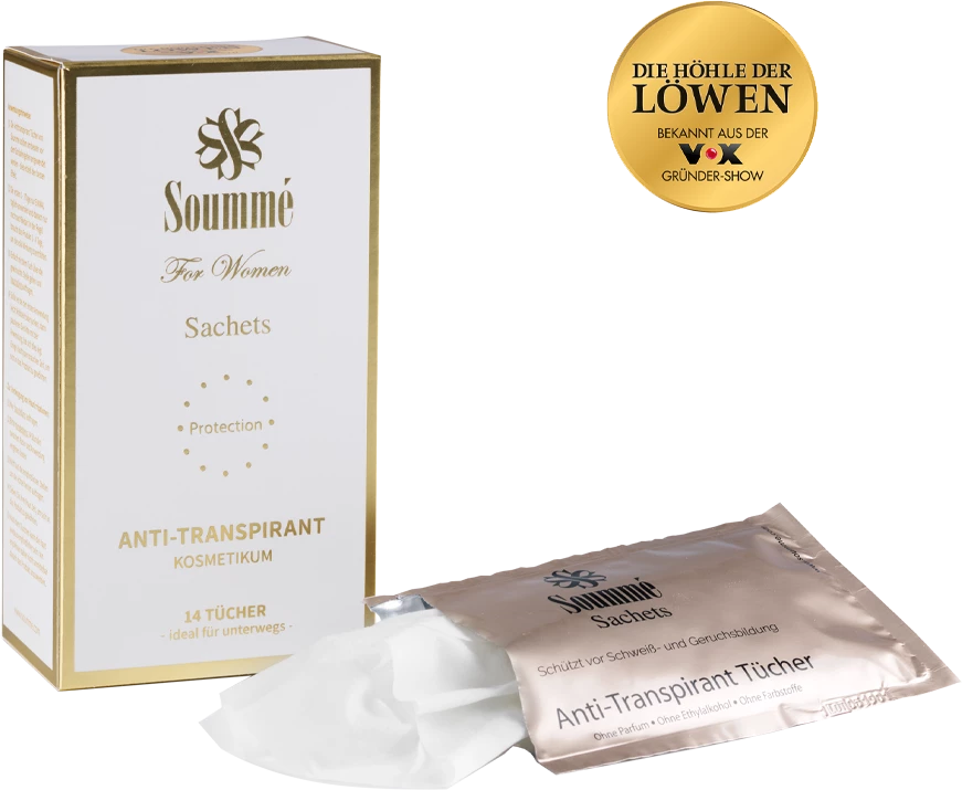 Soummé Antitranspirant Protection Tücher Woman 1 Soummé Antitranspirant Protection Tücher Woman