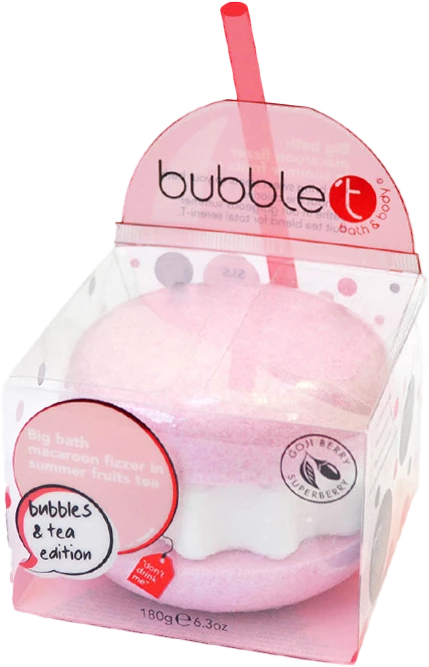 Bubble T Summer Fruits Großer Bademacaron 1 Bubble T Summer Fruits Großer Bademacaron