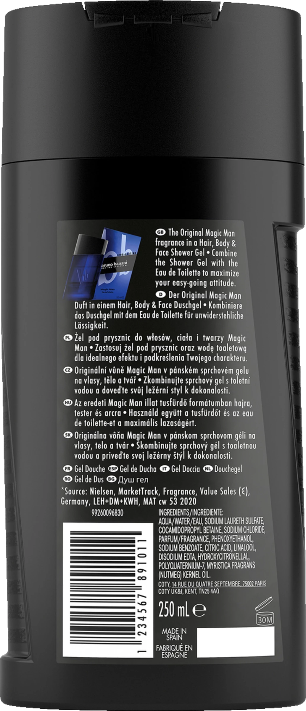 Bruno Banani Magic Man 3in1 Shower Gel 2 Bruno Banani Magic Man 3in1 Shower Gel – Bild 2