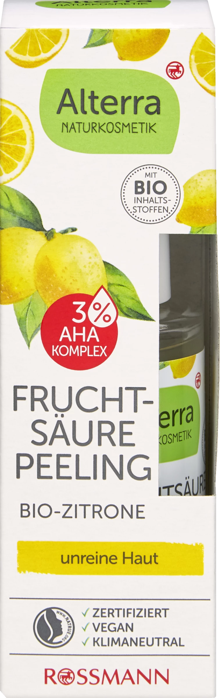 Alterra NATURKOSMETIK Fruchtsäure Peeling 1 Alterra NATURKOSMETIK Fruchtsäure Peeling