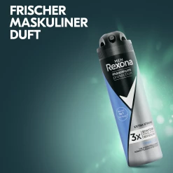 Rexona Men Maximum Protection Antitranspirant-Spray Cobalt Dry 6 Rexona Men Maximum Protection Antitranspirant-Spray Cobalt Dry -Satin Naturel shop MAM 8307561 SHOP IMAGE 1.4