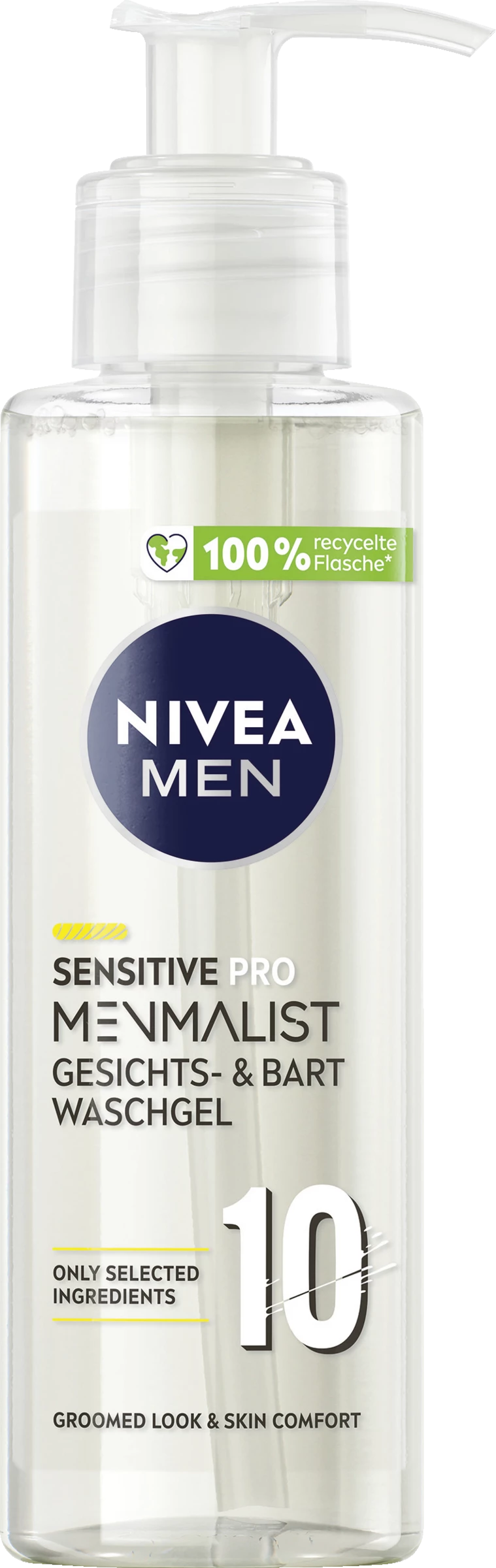 NIVEA MEN Sensitive Pro Menmalist Gesichts- & Bart Waschgel