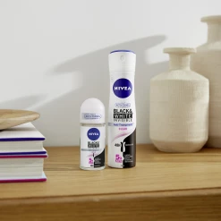 NIVEA Anti-Transpirant Roll-on Black & White Invisible Clear 11 NIVEA Anti-Transpirant Roll-on Black & White Invisible Clear -Satin Naturel shop MAM 8419306 SHOP IMAGE 1.4