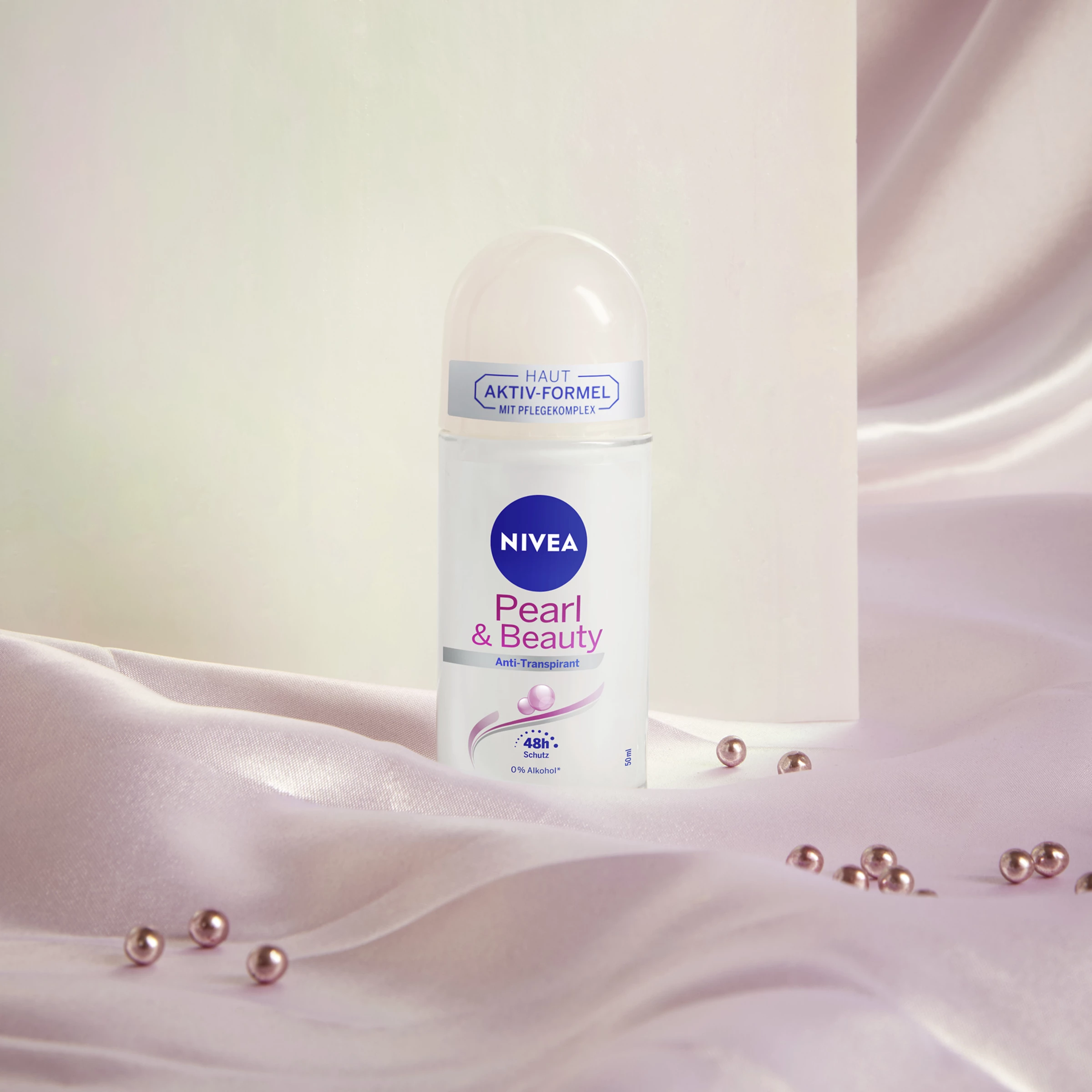 NIVEA Anti-Transpirant Roll-on Pearl & Beauty 4 NIVEA Anti-Transpirant Roll-on Pearl & Beauty – Bild 4