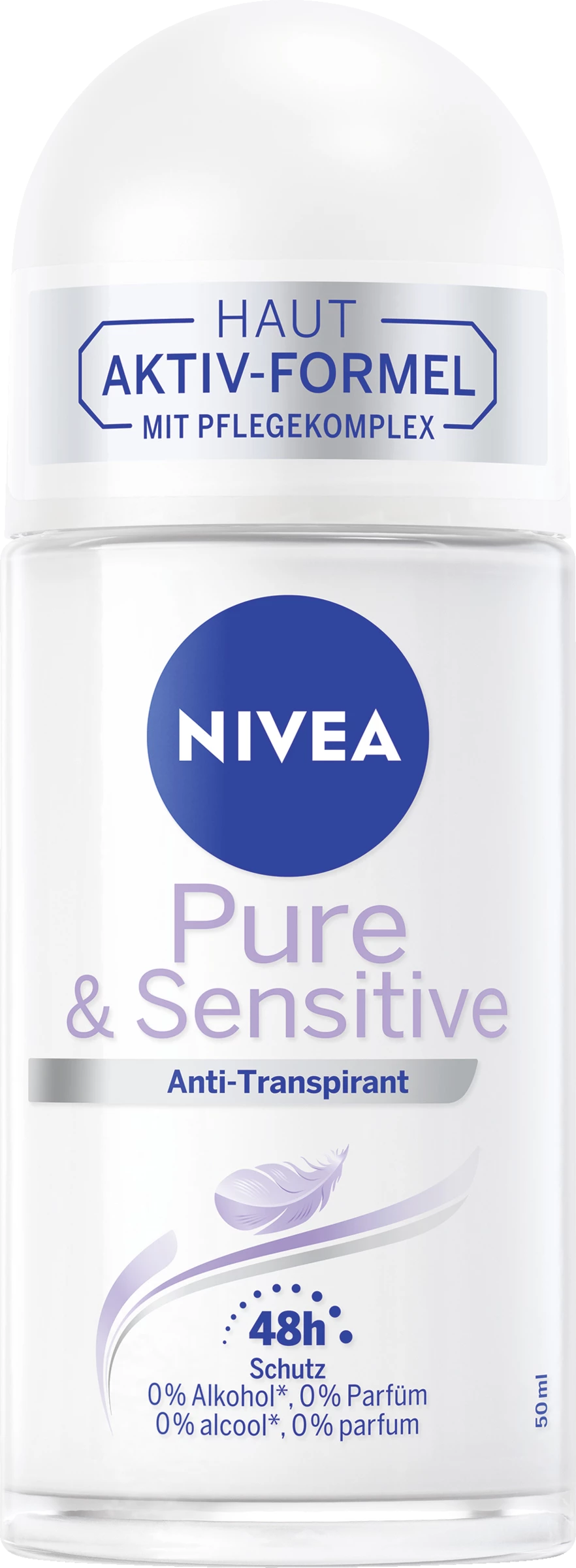 NIVEA Anti-Transpirant Roll-on Pure & Sensitive 1 NIVEA Anti-Transpirant Roll-on Pure & Sensitive