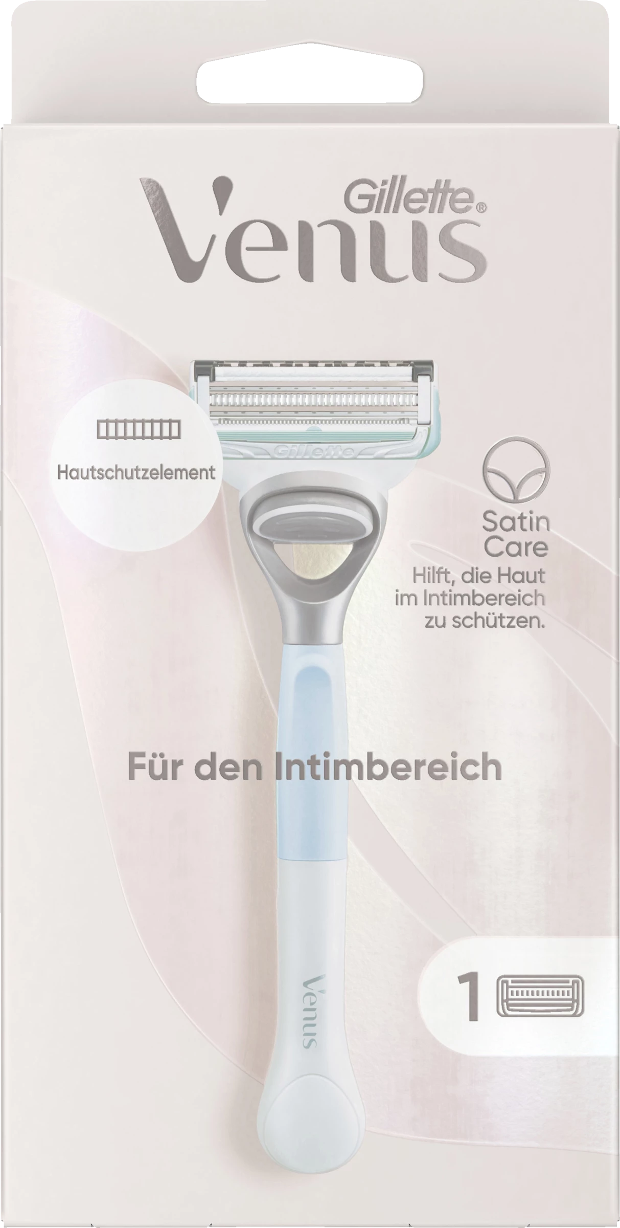 Gillette Venus Satin Care Rasierer Für Den Intimbereich 1 Gillette Venus Satin Care Rasierer Für Den Intimbereich