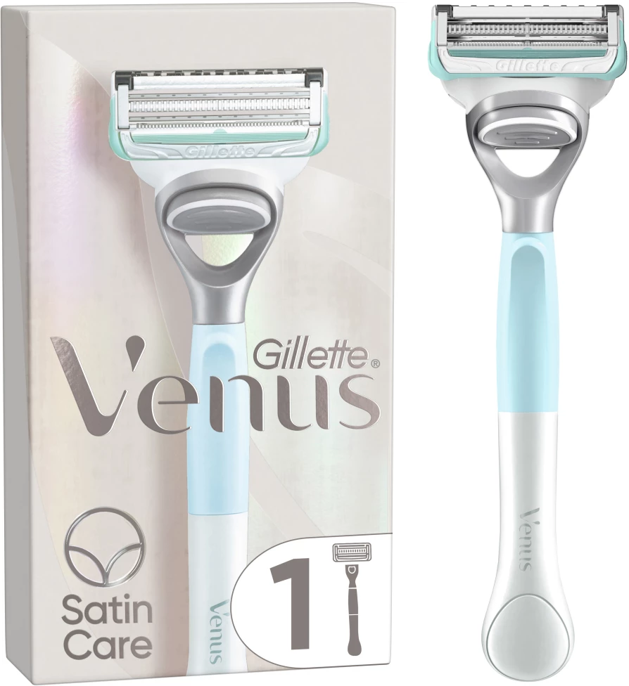 Gillette Venus Satin Care Rasierer Für Den Intimbereich 5 Gillette Venus Satin Care Rasierer Für Den Intimbereich – Bild 5