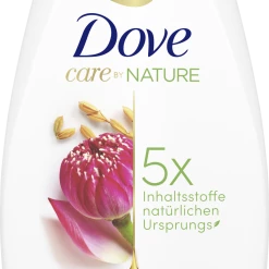 DOVE Care By Nature Pflegedusche Strahlend Mit Lotusblütenextrakt & Reiswasser