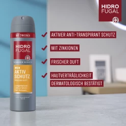 Hidrofugal Men Aktiv Schutz Anti-Transpirant Spray -Satin Naturel shop MAM 8530529 SHOP IMAGE 1.4