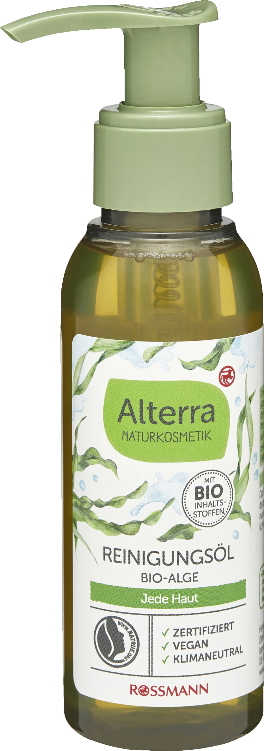Alterra NATURKOSMETIK Reinigungsöl Bio-Alge 1 Alterra NATURKOSMETIK Reinigungsöl Bio-Alge
