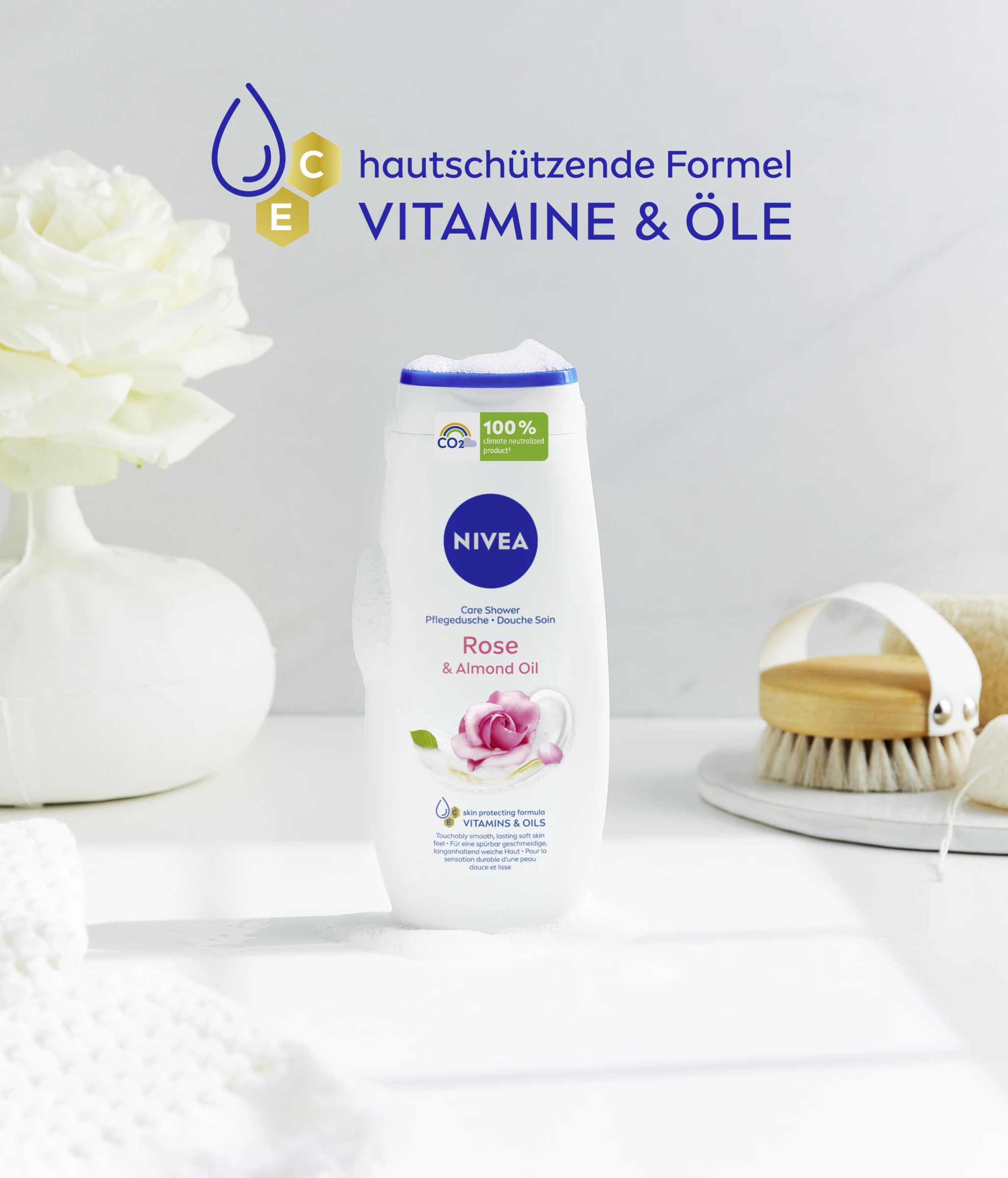 NIVEA Pflegedusche Rose & Almond Oil 7 NIVEA Pflegedusche Rose & Almond Oil – Bild 7