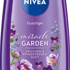 NIVEA Pflegedusche Miracle GARDEN V Eilchen & Pfingstrosen Duft