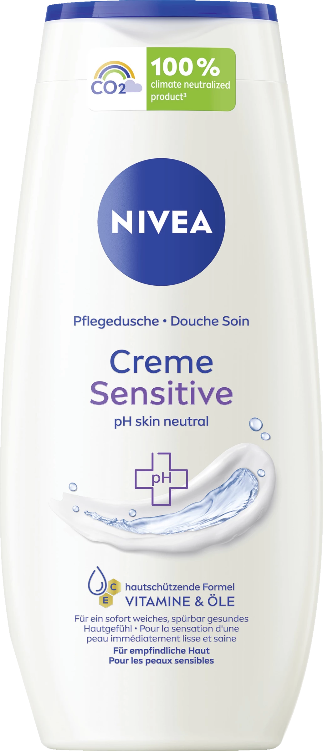 NIVEA Pflegedusche Creme Sensitive 1 NIVEA Pflegedusche Creme Sensitive