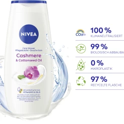 NIVEA Pflegedusche Cashmere & Cottonseed Oil 7 NIVEA Pflegedusche Cashmere & Cottonseed Oil -Satin Naturel shop MAM 8543462 SHOP IMAGE 1.4
