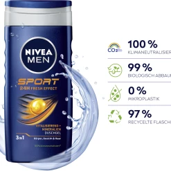 NIVEA MEN Duschgel Sport 9 NIVEA MEN Duschgel Sport -Satin Naturel shop MAM 8543533 SHOP IMAGE 1.4