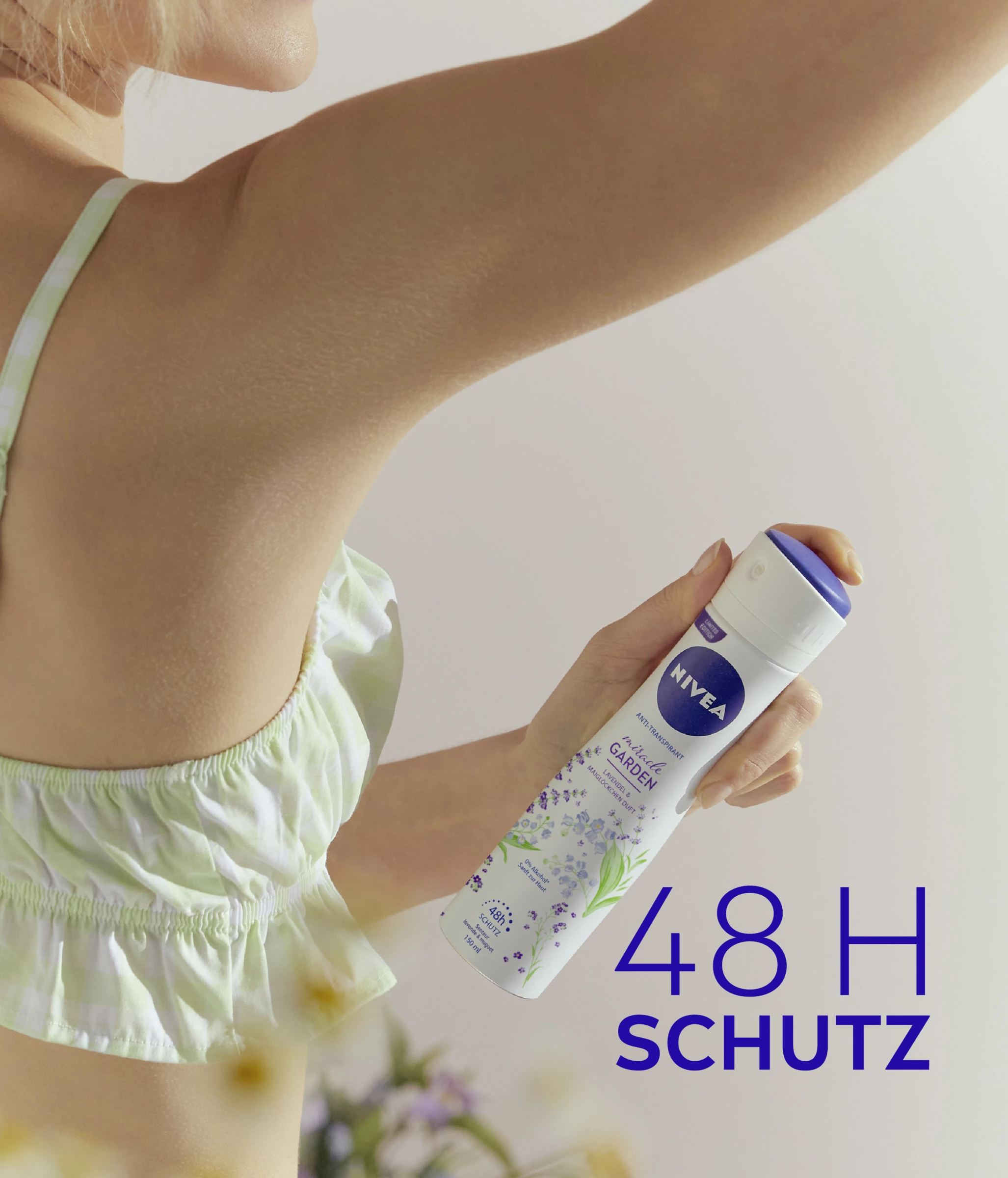 NIVEA Anti-Transpirant Spray Miracle Garden Lavendel 3 NIVEA Anti-Transpirant Spray Miracle Garden Lavendel – Bild 3