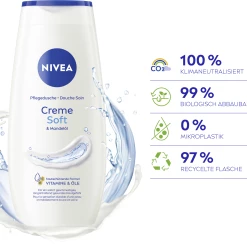 NIVEA Pflegedusche Creme Soft & Mandelöl 10 NIVEA Pflegedusche Creme Soft & Mandelöl -Satin Naturel shop MAM 8548370 SHOP IMAGE 1.4