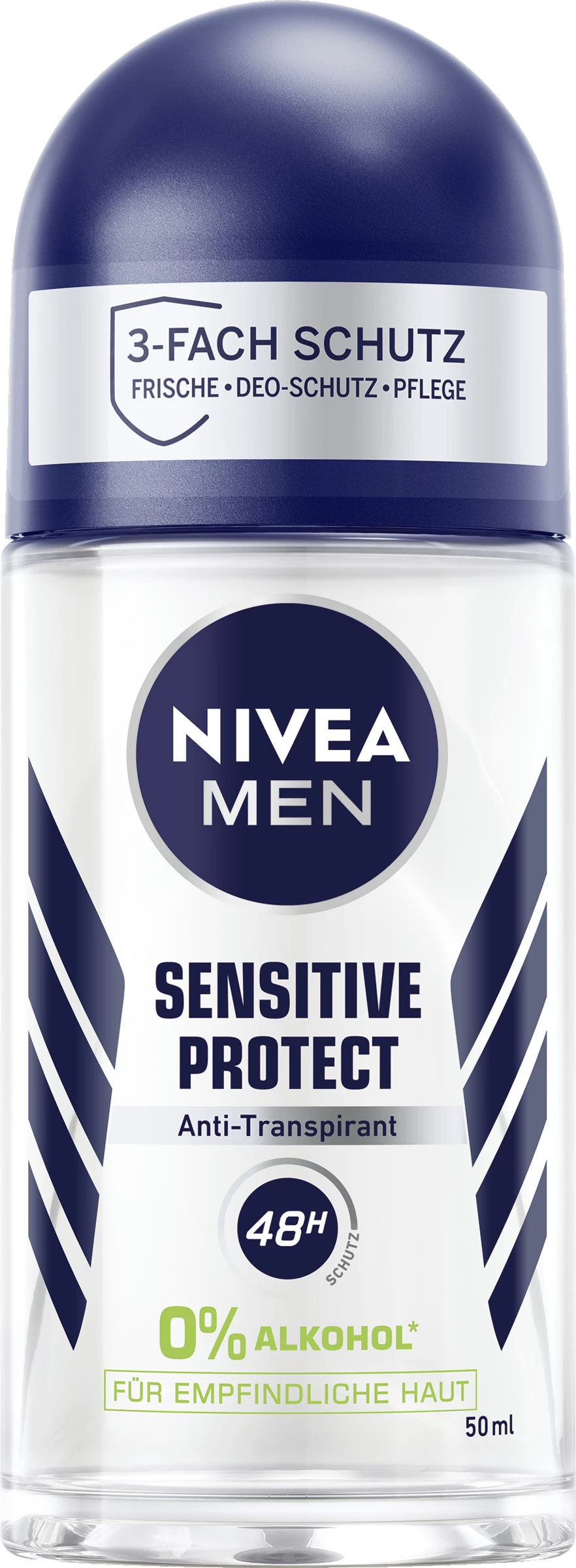 NIVEA MEN Deo Roll-On Sensitive Protect Anti-Transpirant 1 NIVEA MEN Deo Roll-On Sensitive Protect Anti-Transpirant