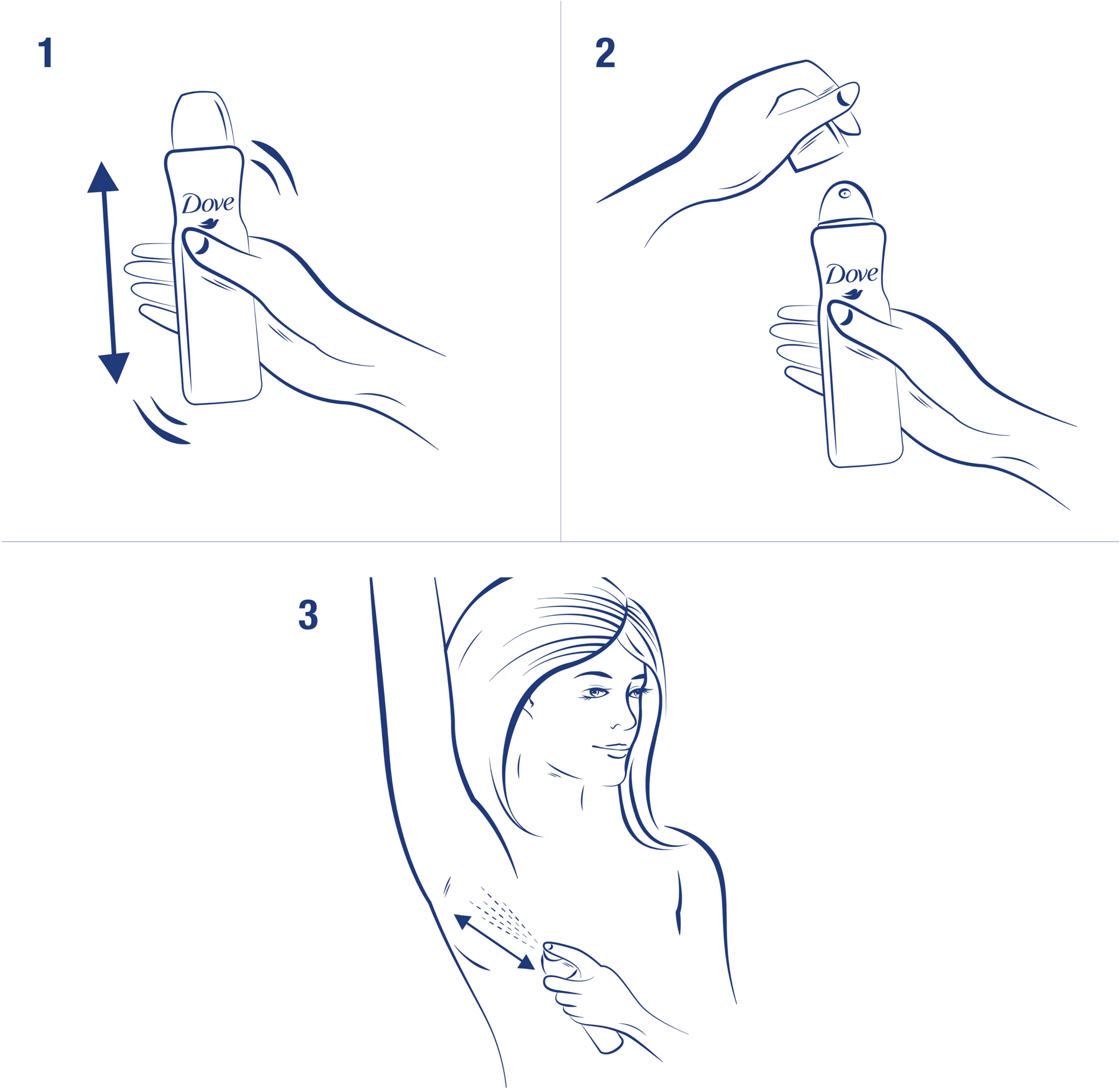DOVE Deo Spray Mit Citrus- Und Pfirsichduft Und Pflegendem Zink-Komplex 4 DOVE Deo Spray Mit Citrus- Und Pfirsichduft Und Pflegendem Zink-Komplex – Bild 4