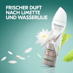 Rexona Anti-Transpirant Deo Spray Maximum Protection Lime & Waterlily Scent 7 Rexona Anti-Transpirant Deo Spray Maximum Protection Lime & Waterlily Scent -Satin Naturel shop MAM 8548563 SHOP IMAGE 1.4
