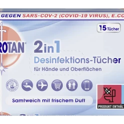 Sagrotan 2in1 Desinfektions-Tücher Reisegröße