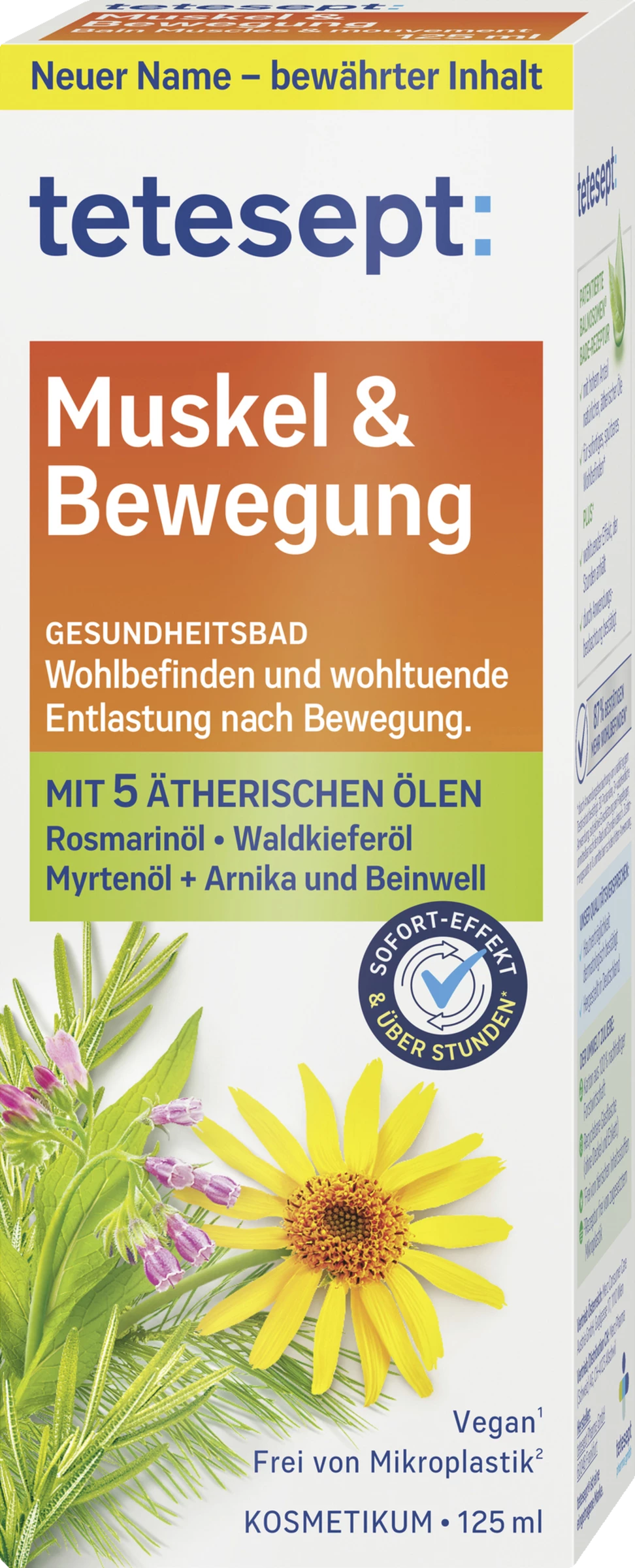 Tetesept Gesundheitsbad Muskel & Bewegung 1 Tetesept Gesundheitsbad Muskel & Bewegung