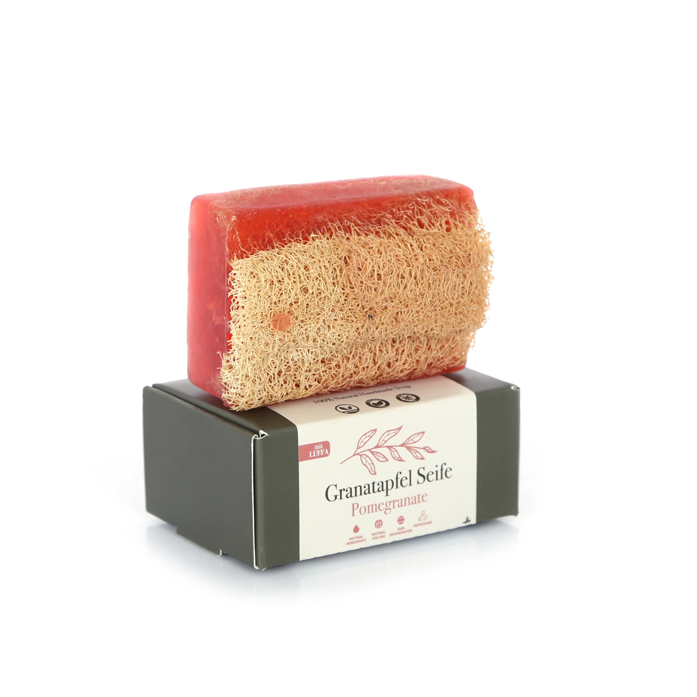 Lifsu Granatapfel Duschseife Mit Luffa 1 Lifsu Granatapfel Duschseife Mit Luffa