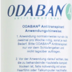Odaban Antitranspirant Deodorant Spray 8 Odaban Antitranspirant Deodorant Spray -Satin Naturel shop MAM 8634997 SHOP IMAGE 1.4