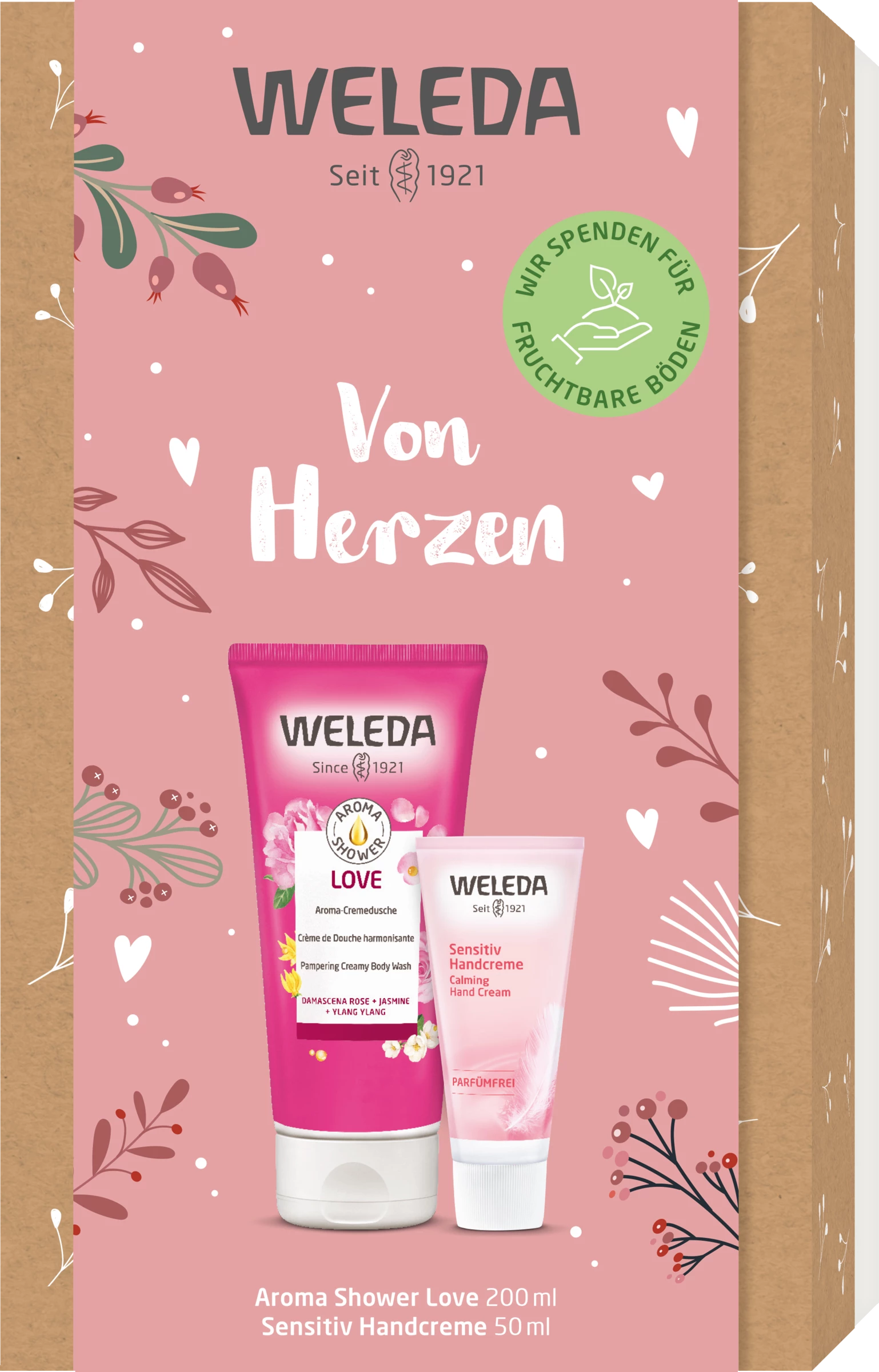 Weleda Geschenkset Love / Sensitiv 2022 1 Weleda Geschenkset Love / Sensitiv 2022