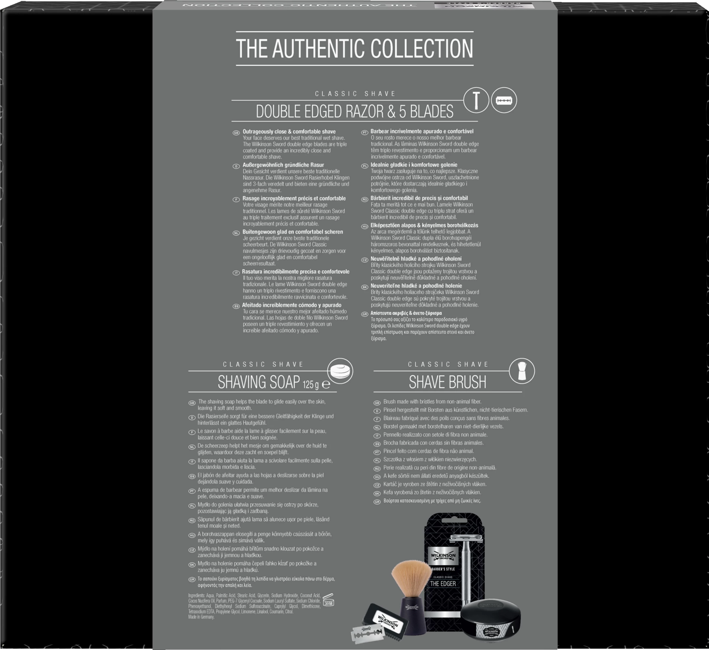 Wilkinson Sword Geschenkset Classic Authentic Collection 2 Wilkinson Sword Geschenkset Classic Authentic Collection – Bild 2
