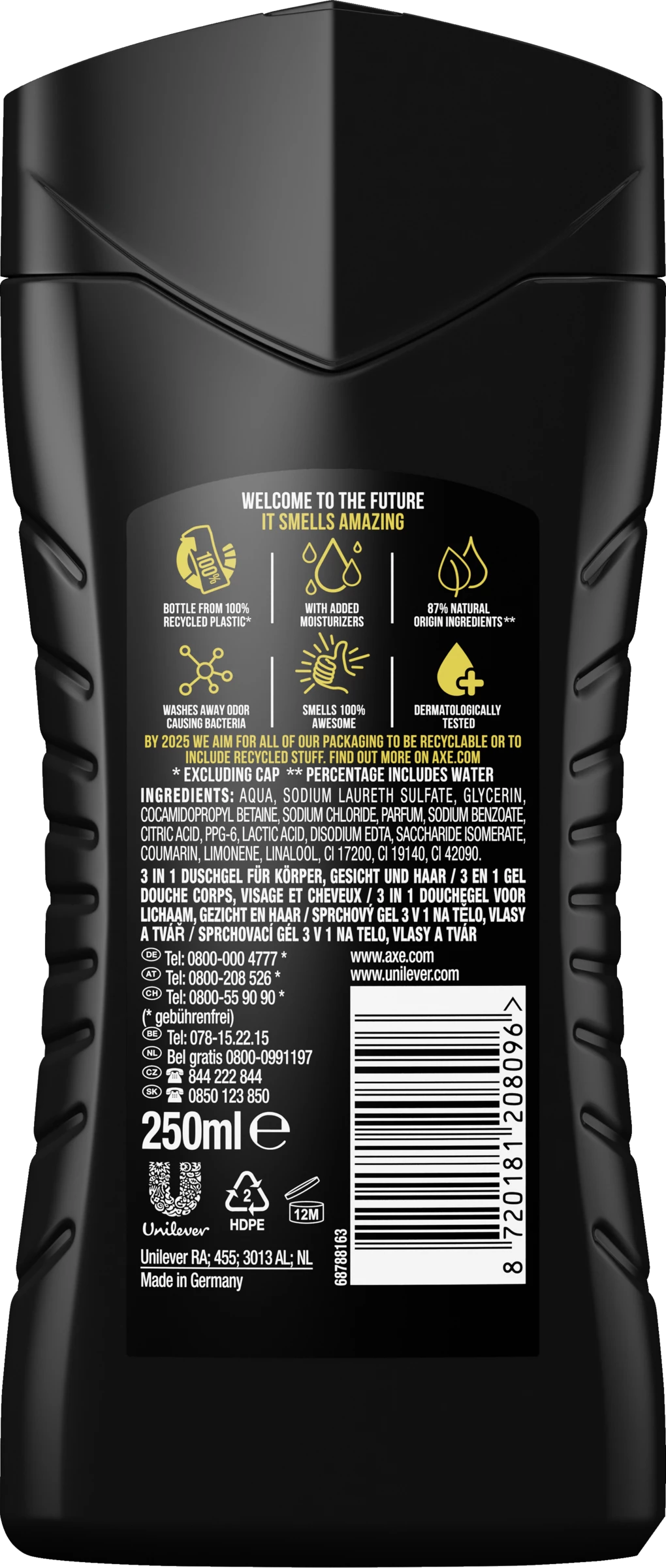 Axe Duschgel Magnum Gold Caramel Billionaire 2 Axe Duschgel Magnum Gold Caramel Billionaire – Bild 2