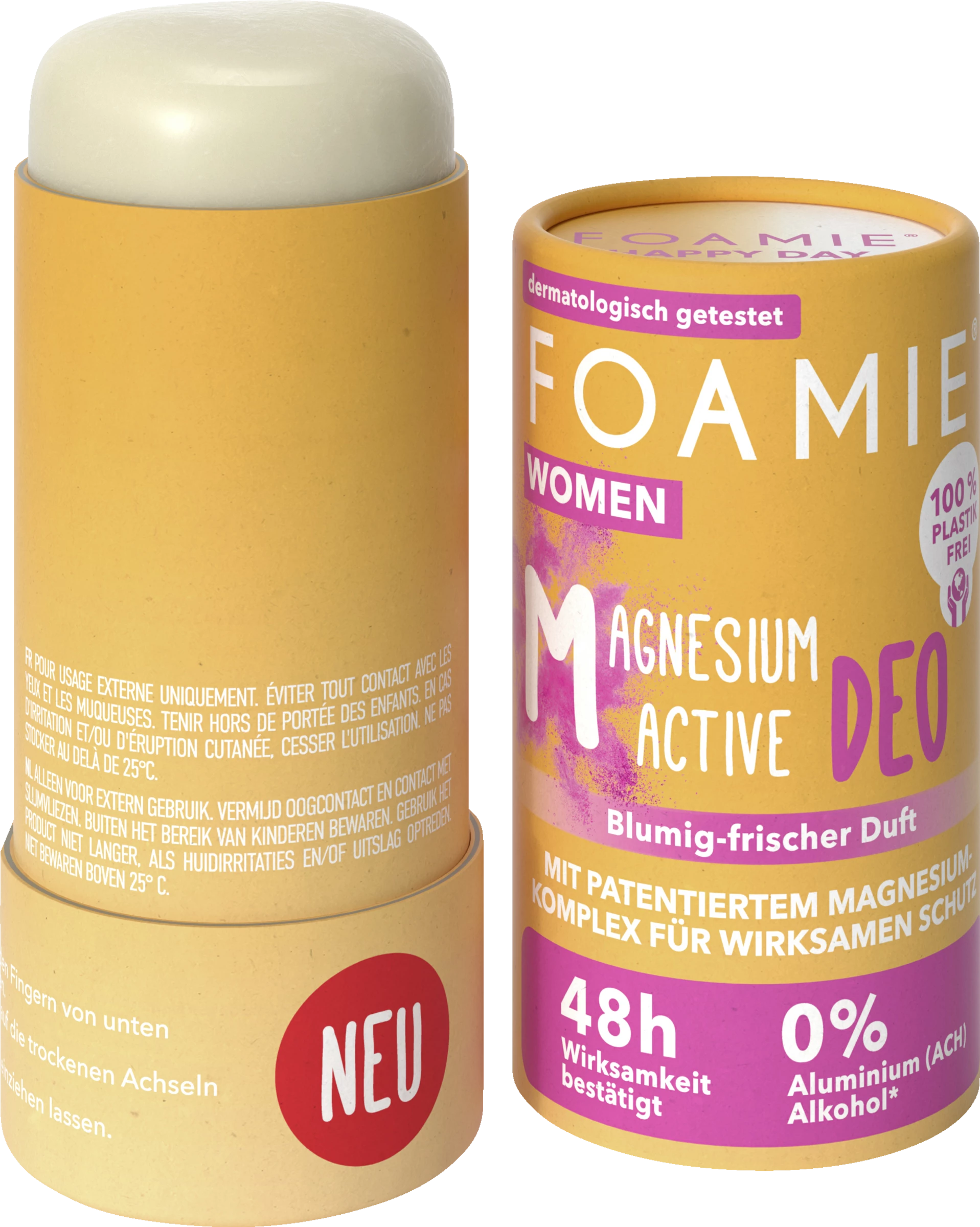 Foamie Women Festes Deodorant Happy Day 3 Foamie Women Festes Deodorant Happy Day – Bild 3