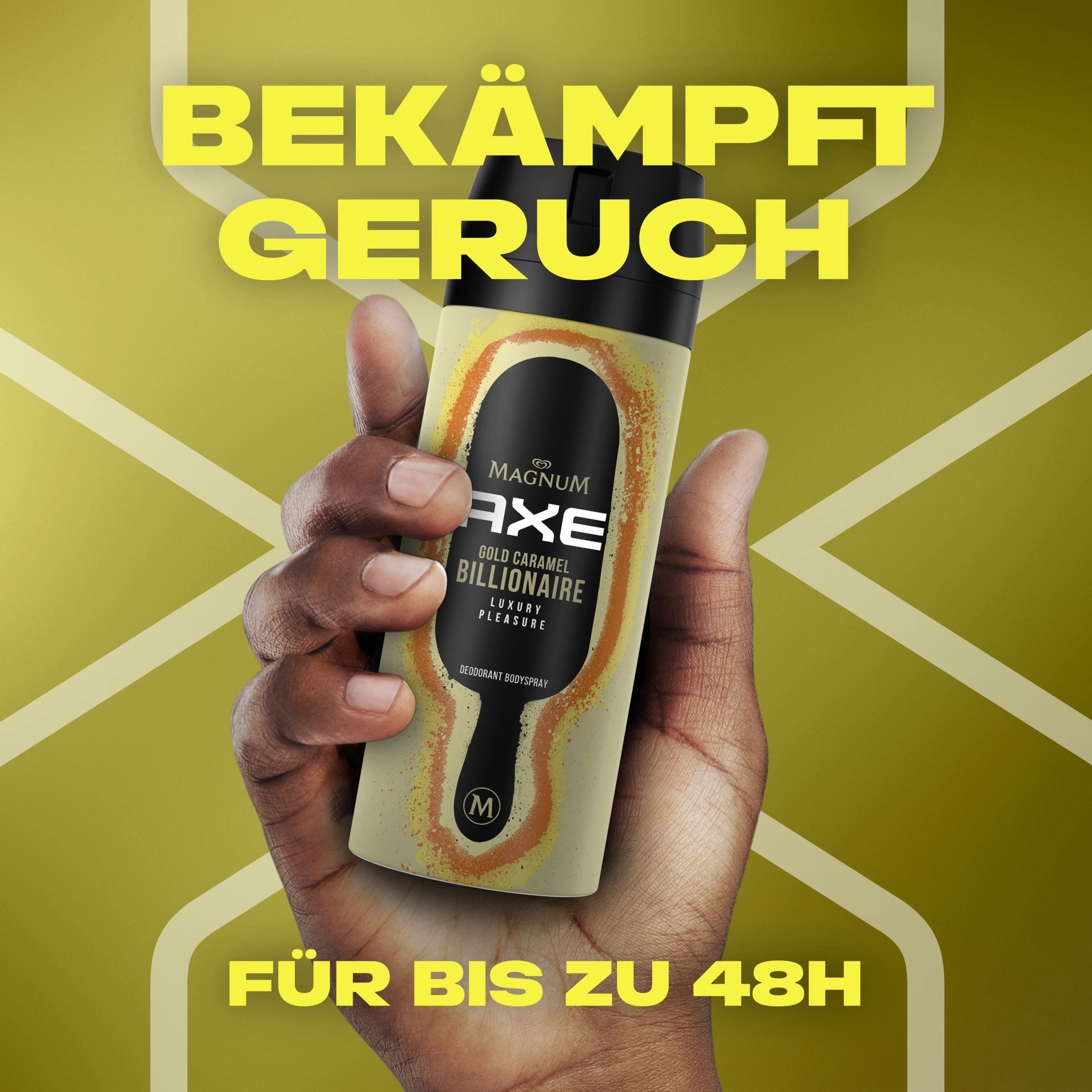 Axe Deo & Body Spray Gold Caramel Billionaire Magnum 4 Axe Deo & Body Spray Gold Caramel Billionaire Magnum – Bild 4