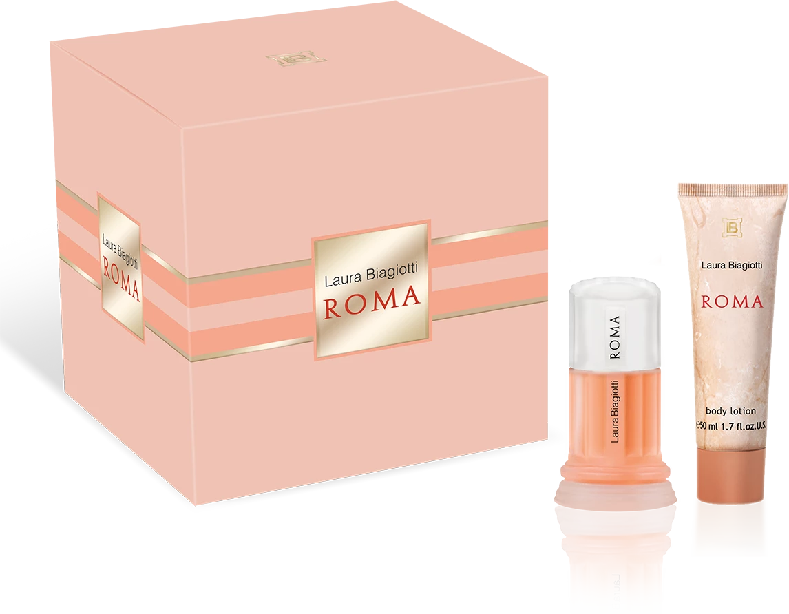 Laura Biagiotti Geschenkset Roma Donna, Edt 25 Ml & Body Lotion 50 Ml 1 Laura Biagiotti Geschenkset Roma Donna, Edt 25 Ml & Body Lotion 50 Ml