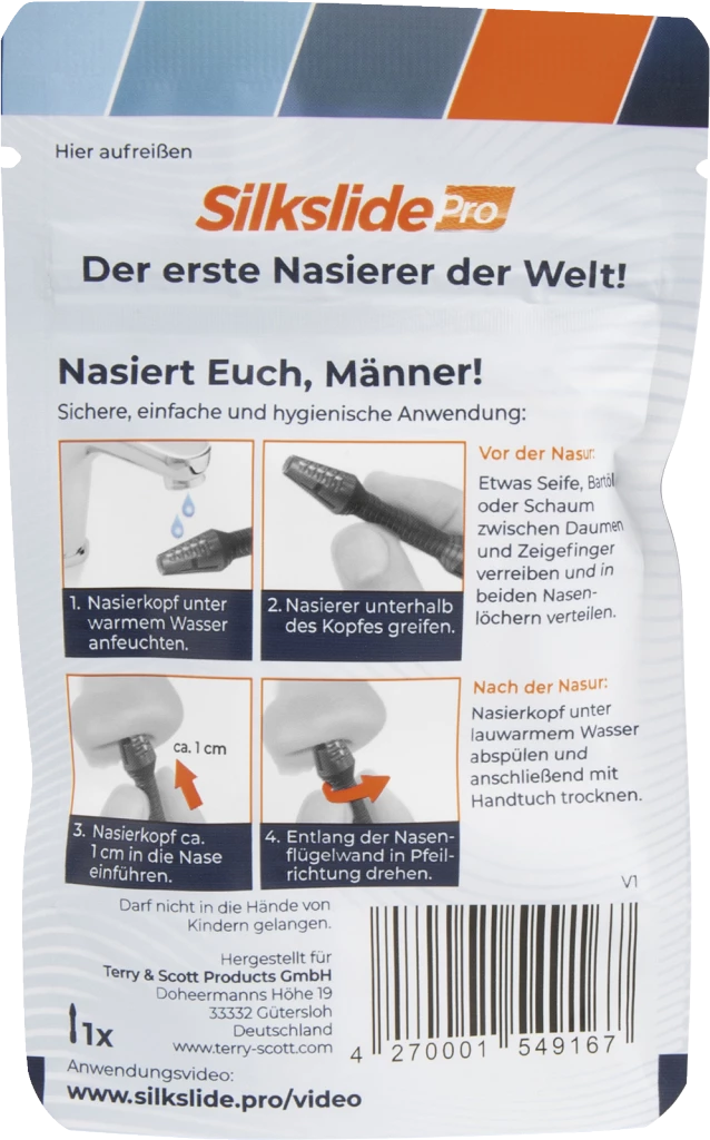 Silkslide Pro Nasierer 2 Silkslide Pro Nasierer – Bild 2