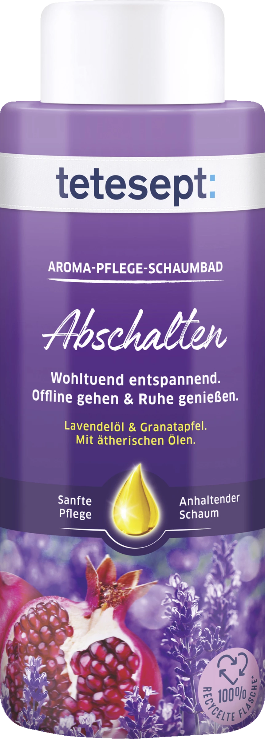 Tetesept Aroma-Pflege-Schaumbad Abschalten 1 Tetesept Aroma-Pflege-Schaumbad Abschalten