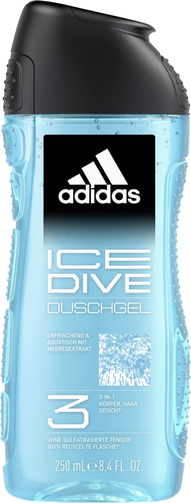 ADIDAS Ice Dive 3-in1 Duschgel 1 ADIDAS Ice Dive 3-in1 Duschgel