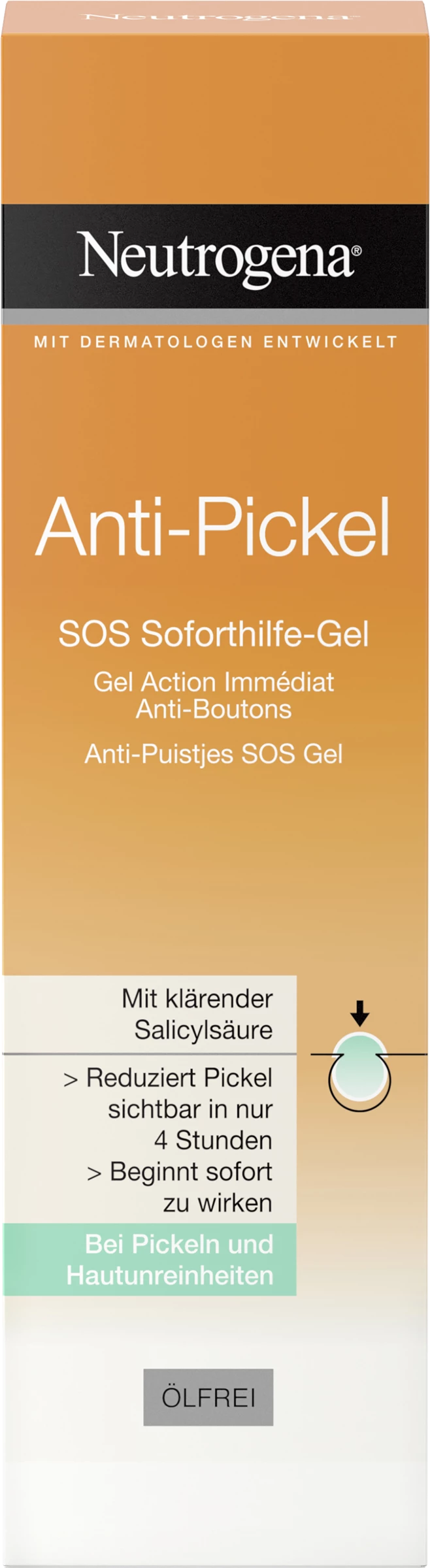 Neutrogena Anti-Pickel SOS Soforthilfe-Gel 1 Neutrogena Anti-Pickel SOS Soforthilfe-Gel
