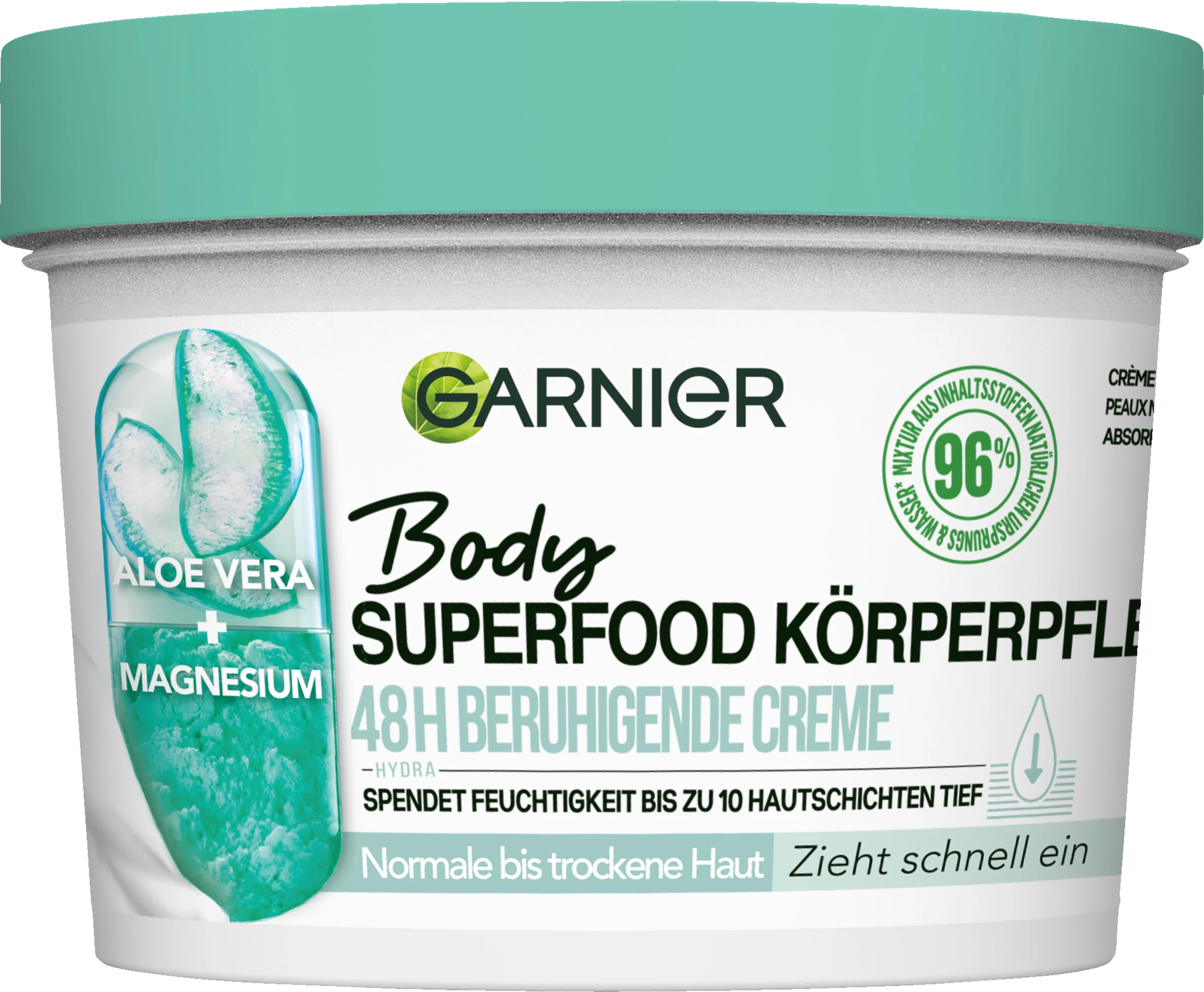Garnier Body Superfood Körperpflege 48 H Beruhigende Creme 1 Garnier Body Superfood Körperpflege 48 H Beruhigende Creme