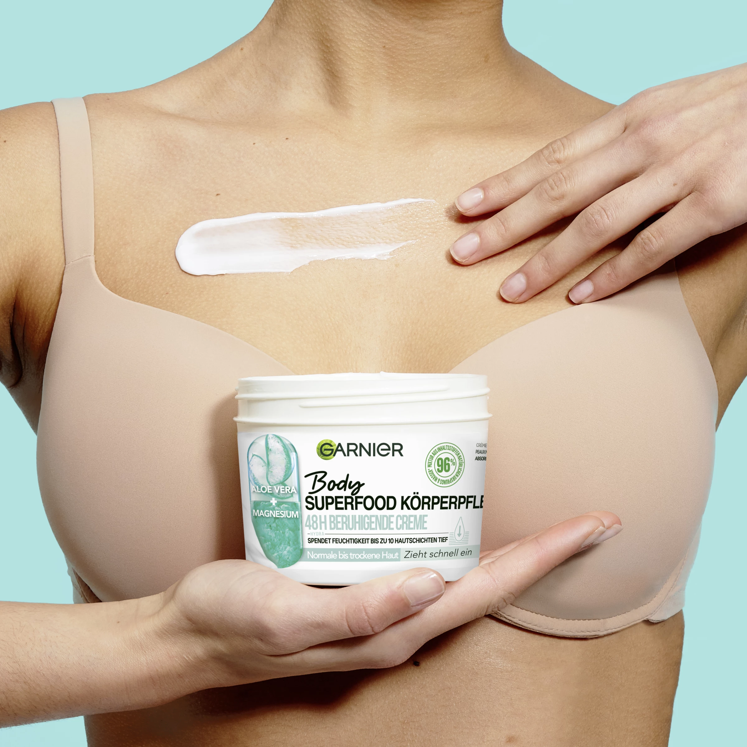 Garnier Body Superfood Körperpflege 48 H Beruhigende Creme 4 Garnier Body Superfood Körperpflege 48 H Beruhigende Creme – Bild 4