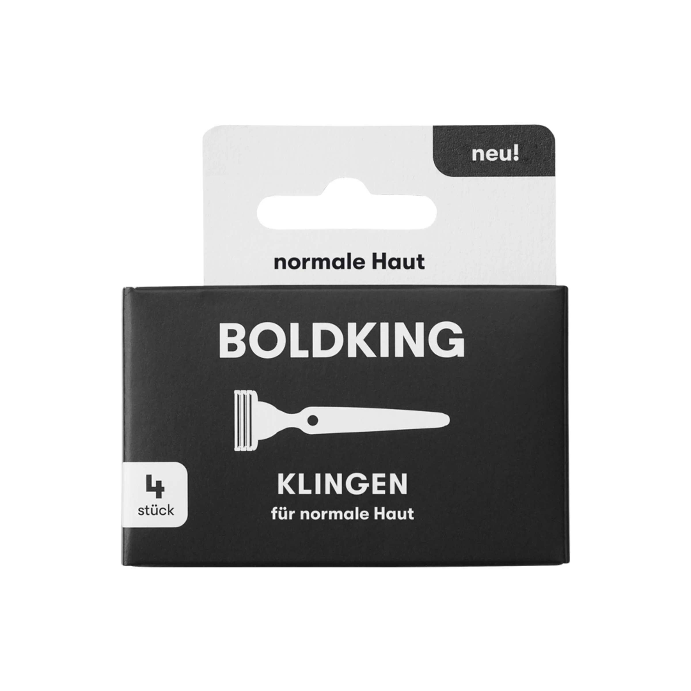 Boldking 4er Klingen Für Normale Haut 1 Boldking 4er Klingen Für Normale Haut