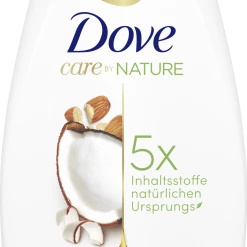 DOVE Care By Nature Pflegedusche Wohltuend Mit Kokosöl & Mandelextrakt