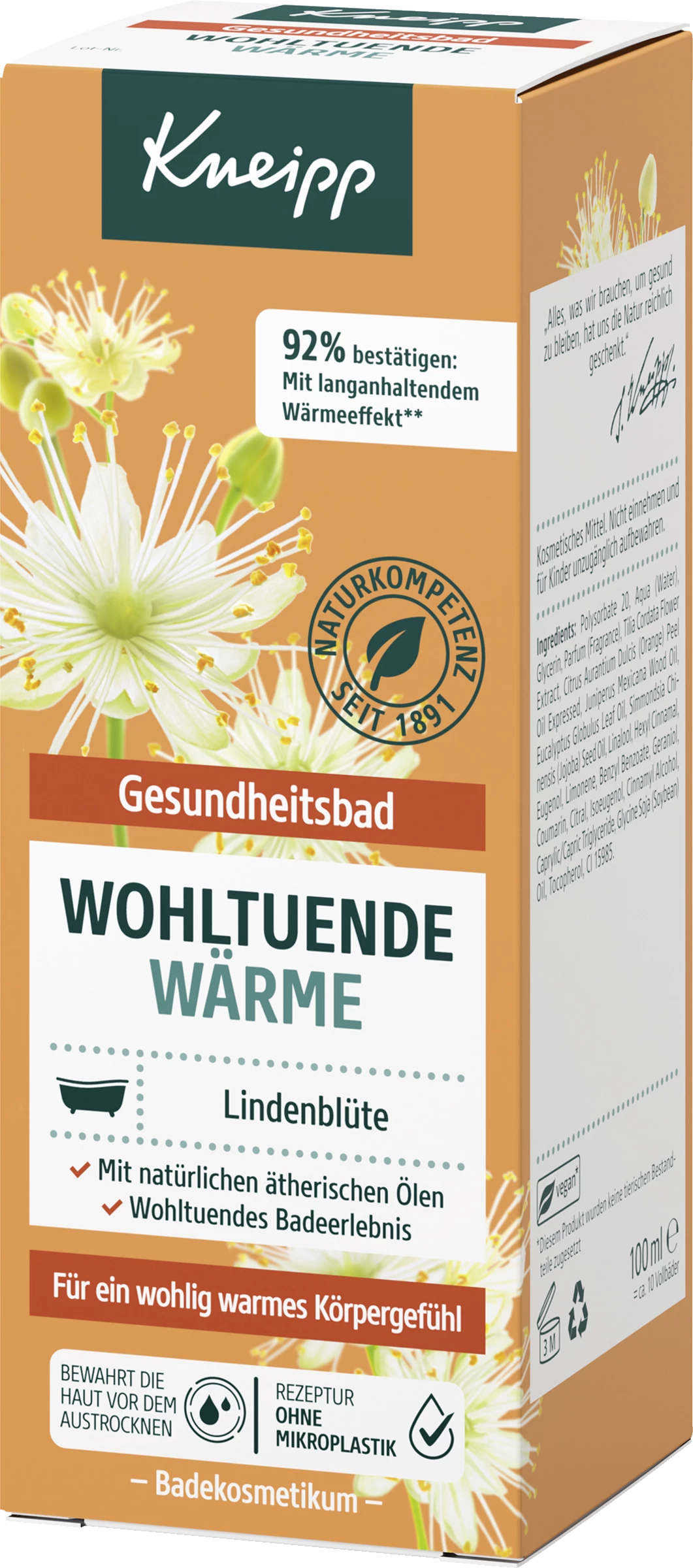Kneipp Gesundheitsbad Wohltuende Wärme 1 Kneipp Gesundheitsbad Wohltuende Wärme