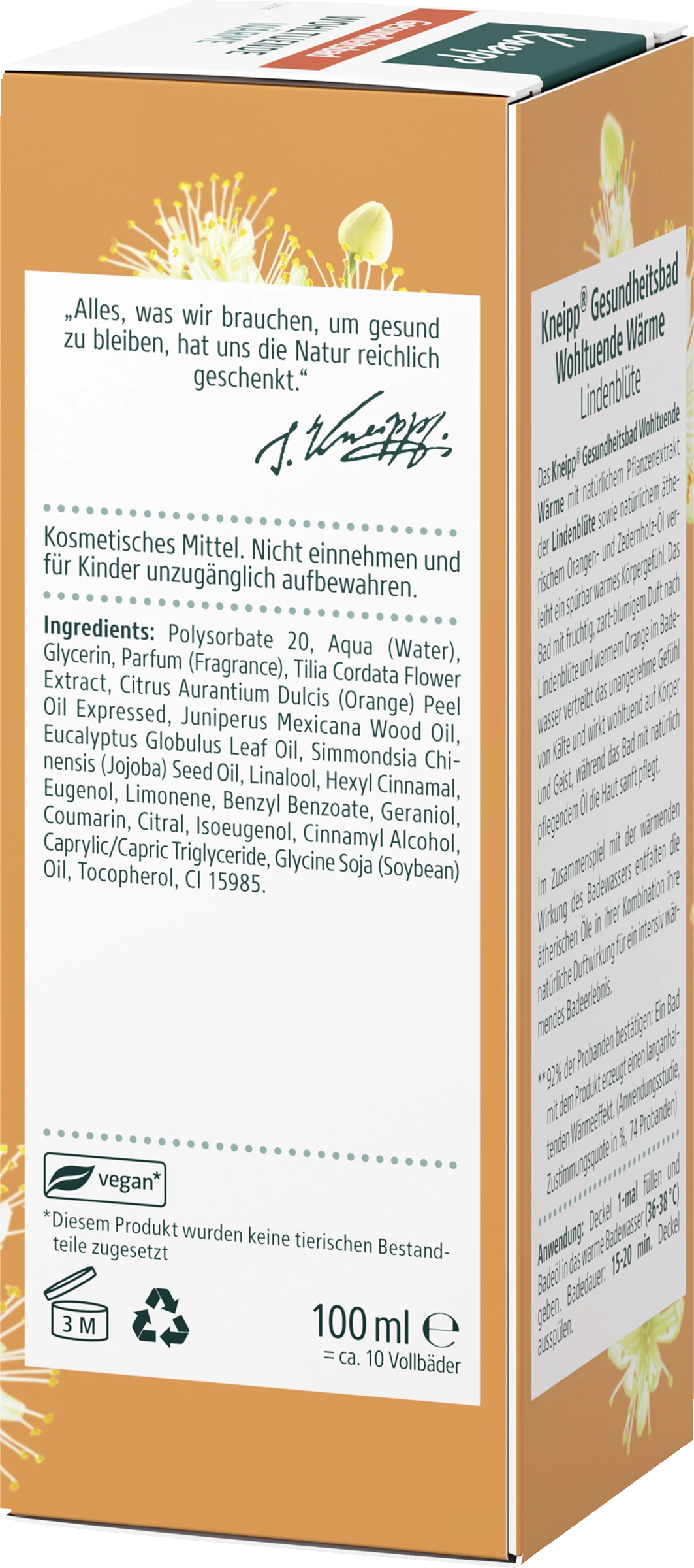 Kneipp Gesundheitsbad Wohltuende Wärme 2 Kneipp Gesundheitsbad Wohltuende Wärme – Bild 2