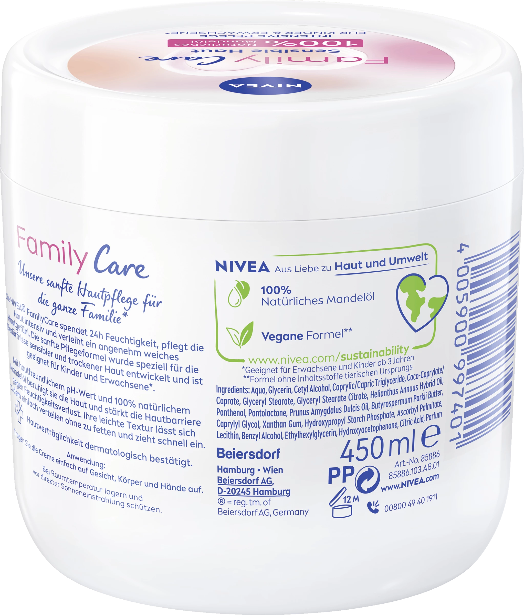 NIVEA Family Care Creme 2 NIVEA Family Care Creme – Bild 2