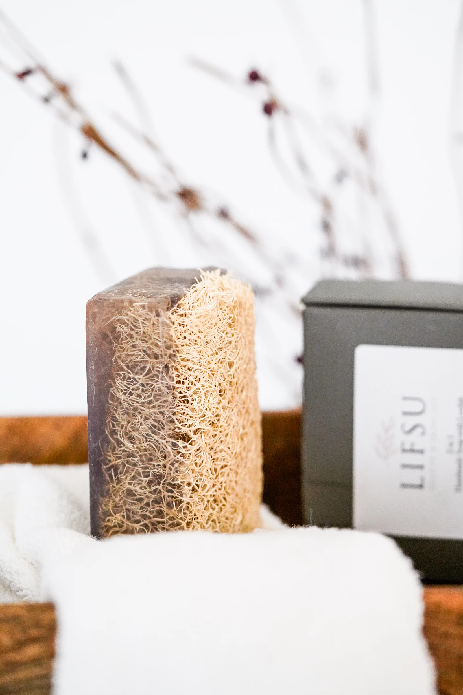 Lifsu Lavendel Duschseife Mit Luffa 5 Lifsu Lavendel Duschseife Mit Luffa – Bild 5