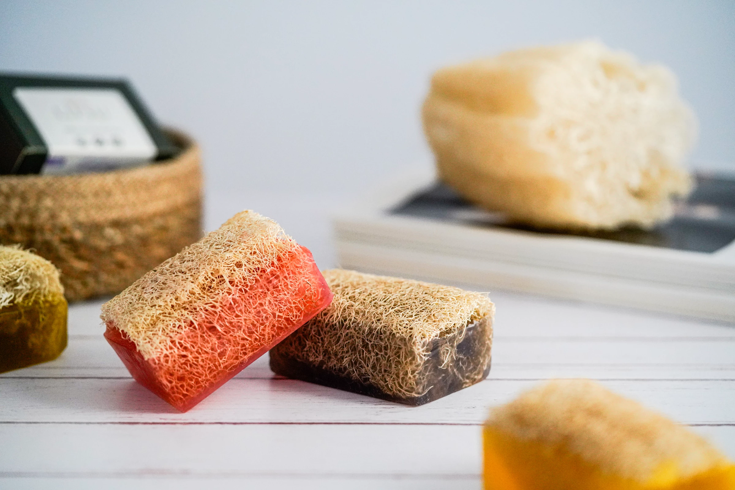 Lifsu Rosen Duschseife Mit Luffa 7 Lifsu Rosen Duschseife Mit Luffa – Bild 7