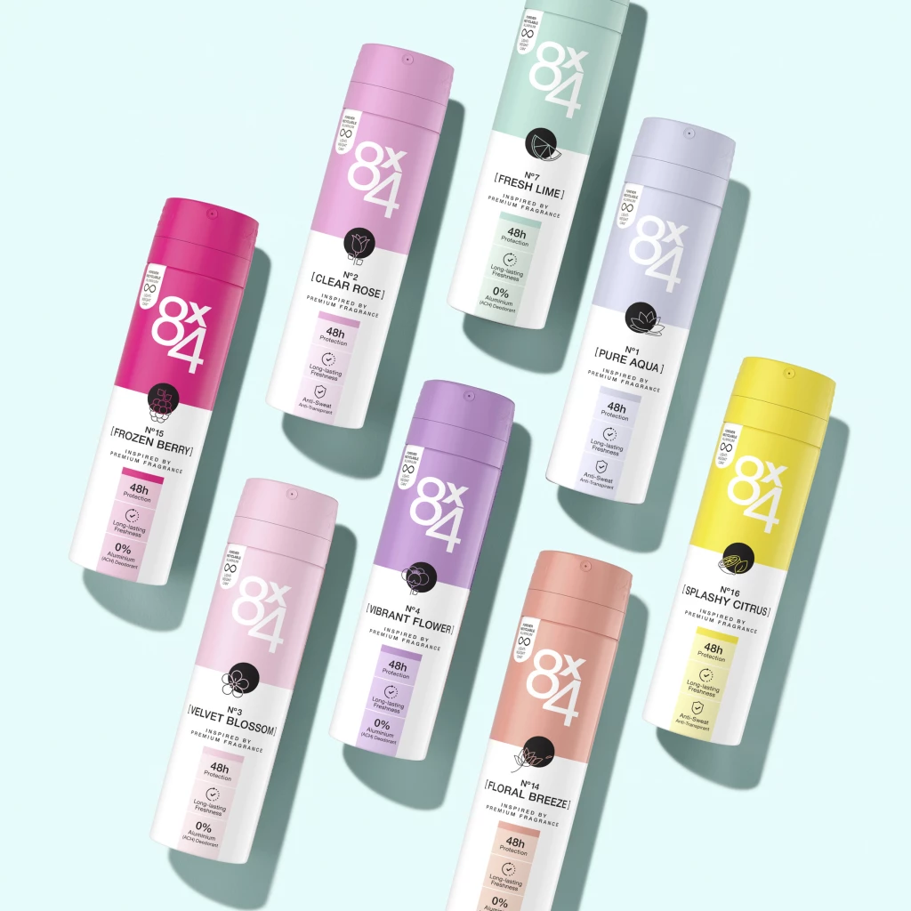 8x4 Deodorant Spray N°14 Floral Breeze 3 8x4 Deodorant Spray N°14 Floral Breeze – Bild 3